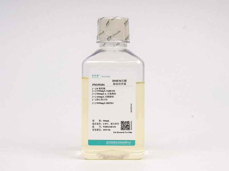 DMEM無(wú)糖（不含酚紅，含HEPES）